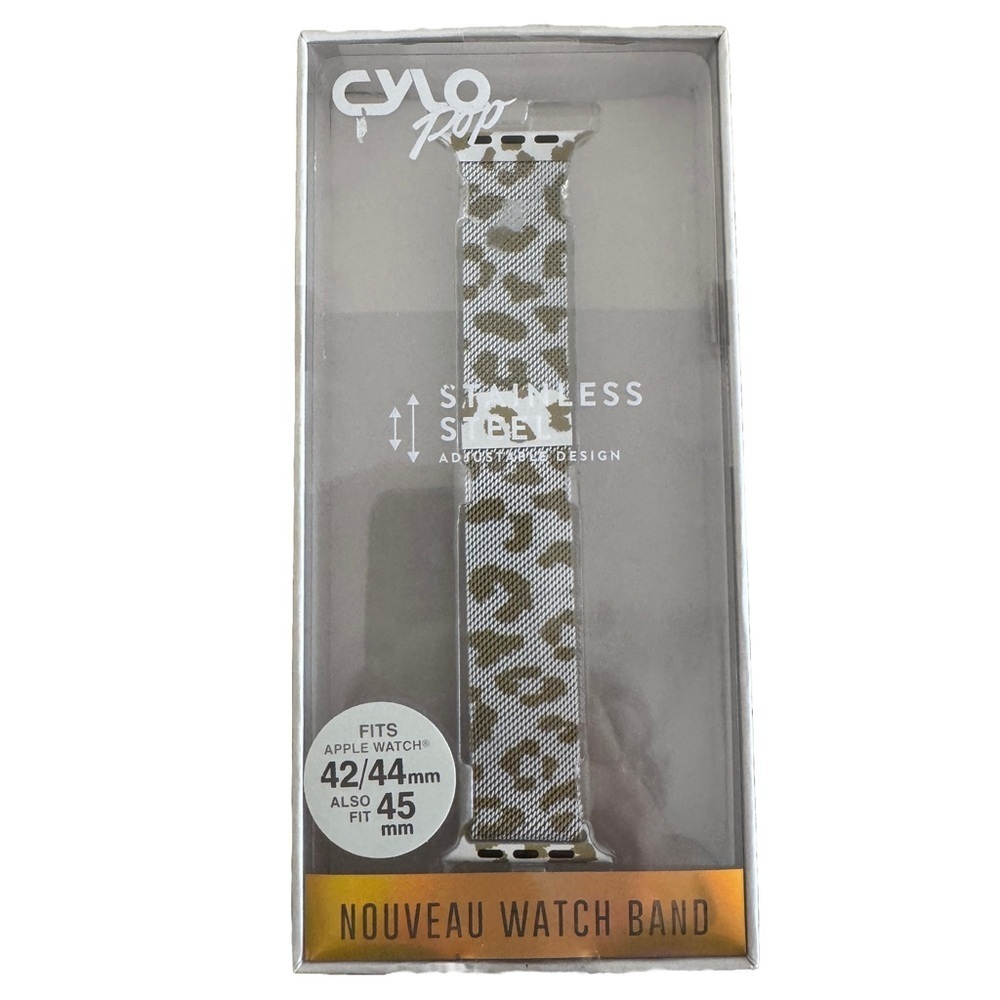 CYLO Nouveau Watch Band - Gray Pattern